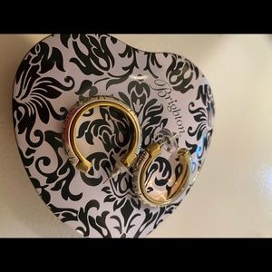 Brighton Filigree hoop earrings.